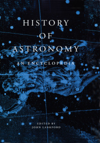 Cover image: History of Astronomy 1st edition 9780815303220