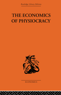 Cover image: Economics of Physiocracy 1st edition 9781032809175