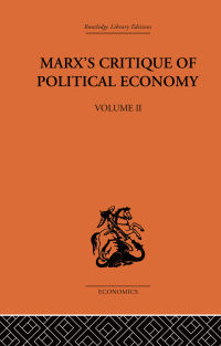 表紙画像: Marx's Critique of Political Economy Volume Two 1st edition 9781032811420