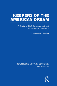صورة الغلاف: Keepers of the American Dream 1st edition 9780415694520