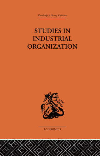 表紙画像: Studies in Industrial Organization 1st edition 9781138861633