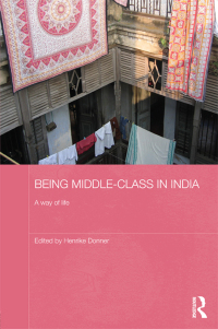 Omslagafbeelding: Being Middle-class in India 1st edition 9780415748711