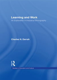 表紙画像: Learning and Work 1st edition 9780815314554