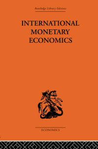 Cover image: International Monetary Economics 1st edition 9781032809212