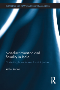 Imagen de portada: Non-discrimination and Equality in India 1st edition 9780415677752