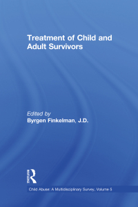 Cover image: Treatment of Child and Adult Survivors 1st edition 9780815318170
