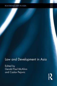 Cover image: Law and Development in Asia 1st edition 9780415726252
