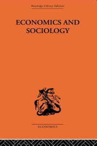 صورة الغلاف: Economics and Sociology 1st edition 9781032809885