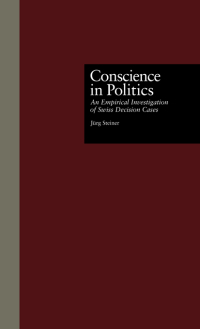 Cover image: Conscience in Politics 1st edition 9780815322276