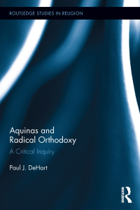 Immagine di copertina: Aquinas and Radical Orthodoxy 1st edition 9780415892414