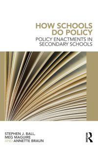 Imagen de portada: How Schools Do Policy 1st edition 9780415676274