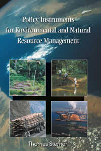 Imagen de portada: Policy Instruments for Environmental and Natural Resource Management 1st edition 9781891853135
