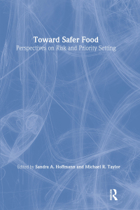 صورة الغلاف: Toward Safer Food 1st edition 9781891853890
