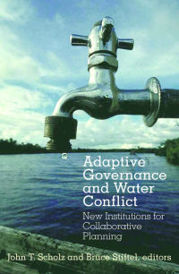 Titelbild: Adaptive Governance and Water Conflict 1st edition 9781933115191