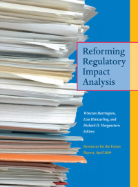 Cover image: Reforming Regulatory Impact Analysis 1st edition 9781138163850