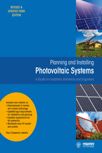 Cover image: Planning and Installing Photovoltaic Systems 3rd edition 9781849713436