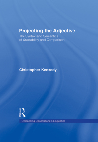 Cover image: Projecting the Adjective 1st edition 9780815333494