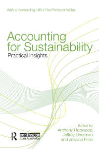 صورة الغلاف: Accounting for Sustainability 1st edition 9781849710664