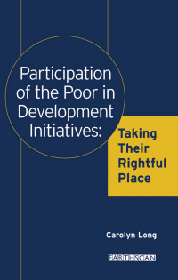 Cover image: Participation of the Poor in Development Initiatives 1st edition 9781853837609