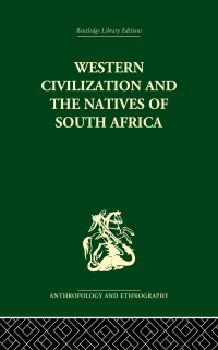 Omslagafbeelding: Western Civilization in Southern Africa 1st edition 9780415330039