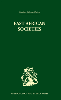 Imagen de portada: East African Societies 1st edition 9781138861954