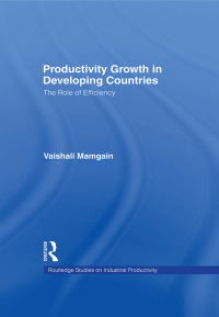 Immagine di copertina: Productivity Growth in Developing Countries 1st edition 9781138985513