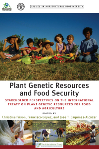 Cover image: Plant Genetic Resources and Food Security 1st edition 9781849712057