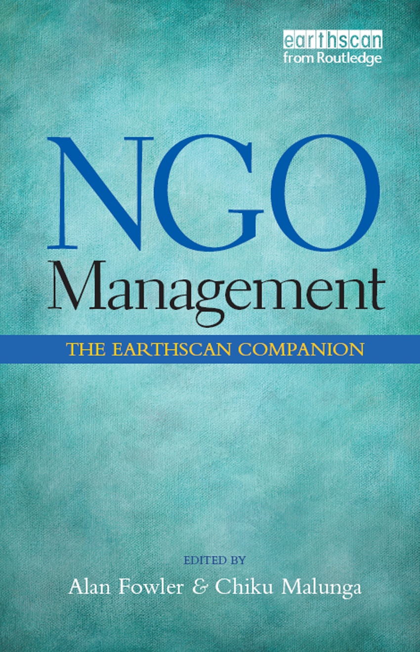 NGO Management The Earthscan Companion 1st Edition