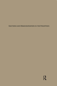 Cover image: Elections and Democratization in the Philippines 1st edition 9780815337348