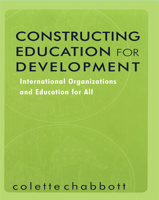 表紙画像: Constructing Education for Development 1st edition 9780415874991