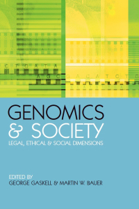 Cover image: Genomics and Society 1st edition 9781844071142