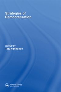 Cover image: Strategies Of Democratization 1st edition 9780844817200