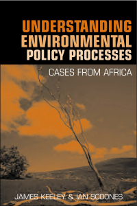 Imagen de portada: Understanding Environmental Policy Processes 1st edition 9781853839801