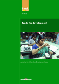 Cover image: UN Millennium Development Library: Trade in Development 1st edition 9781844072293
