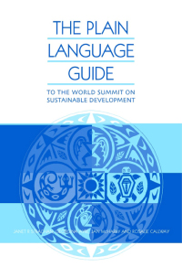 Titelbild: The Plain Language Guide to the World Summit on Sustainable Development 1st edition 9781853839283
