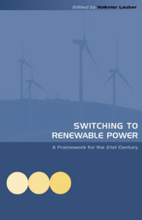 Cover image: Switching to Renewable Power 1st edition 9781138983458