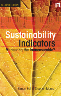 Cover image: Sustainability Indicators 2nd edition 9781138458260