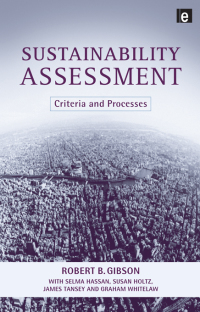 Cover image: Sustainability Assessment 1st edition 9781844070503