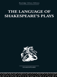 Cover image: The Language of Shakespeare's Plays 1st edition 9780415352857