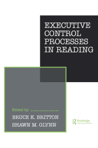 表紙画像: Executive Control Processes in Reading 1st edition 9781138437784