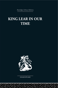 Imagen de portada: King Lear in our Time 1st edition 9780415612258