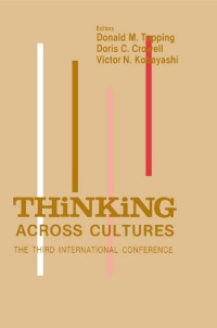 Cover image: Thinking Across Cultures 1st edition 9780898599138