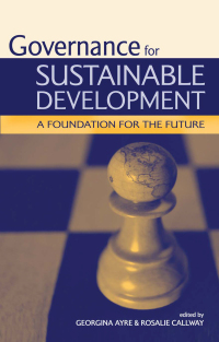 Cover image: Governance for Sustainable Development 1st edition 9781844072071