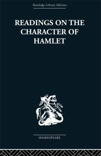 Imagen de portada: Readings on the Character of Hamlet 1st edition 9780415353090