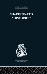 Cover image: Shakespeare's History 1st edition 9780415353106