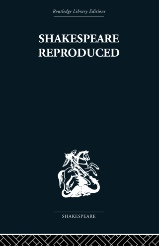 Imagen de portada: Shakespeare Reproduced 1st edition 9780415493109