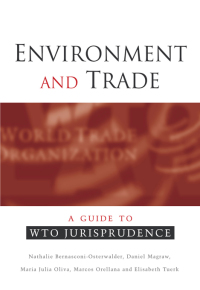 Cover image: Environment and Trade 1st edition 9781844072989