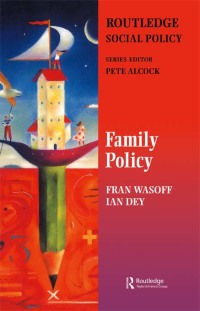Cover image: Family Policy 1st edition 9780953357154
