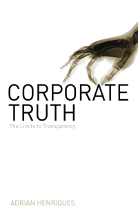 Cover image: Corporate Truth 1st edition 9781844073900