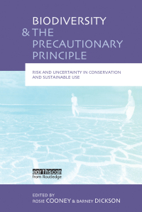 Imagen de portada: Biodiversity and the Precautionary Principle 1st edition 9781844072767